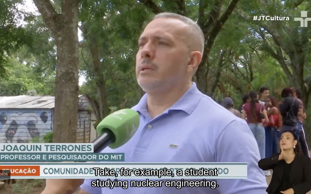 TV Cultura | Prof. Joaquin Terrones’ IAP course (21L.592J) has been prominently featured in Brazil’s public television network